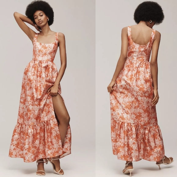 Hutch Dresses & Skirts - NWT Hutch Beanie Floral Jacquard Maxi Dress Anthropologie